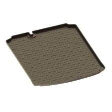 Rug in the trunk on Volkswagen Jetta, 2011-