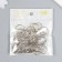 Basis for the armor ring metal silver 2x2 cm