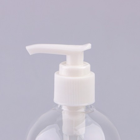 A bottle for storage, with a dispenser, 300 ml, white/transparent color-3