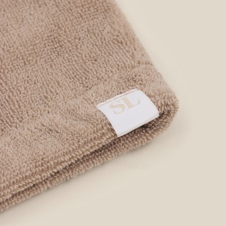 Terry robe with a hood Women's SL Home: Basic "Sabbia", Rr. M, 100% HL, 420 g/m2-11
