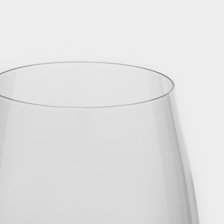 Set of glasses for wine lord, 670 ml, crystal glass, 2 pcs-4