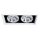 Cardic lamp Arte Lamp Merga A8450PL-2WH, LED, 2x50 W, 18.5x37x14 cm, 4900 lm, white