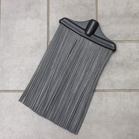 Polypropylene broom, without a pitch "Flat", color mix-3