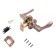 Silent "Standard" 8531 bk AC, color copper, fix