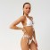Swimsuit female separate minku color white, size 46