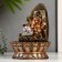 The desktop fountain from the network, the backlight "Ganesha at the cliff with a waterfall" 28x20x20 cm