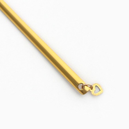 A spoon with a suspension of “Happy Easter!”, 14.8 x 2.7 cm.-4