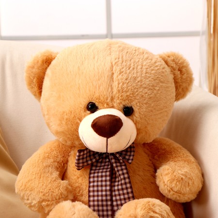 Soft toy "Bear", 40 cm, beige color-1