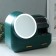 Cosmetics box plastic, mirror with backlight "dark green" 37.5x22x31 cm