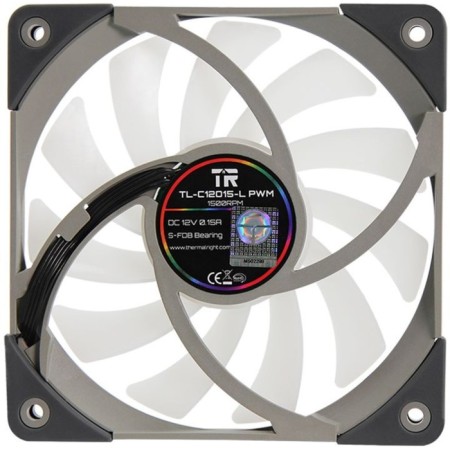 Thermalright TL-C12015L-RGB Black 4-Pin 24.1DB 120GR RET-4