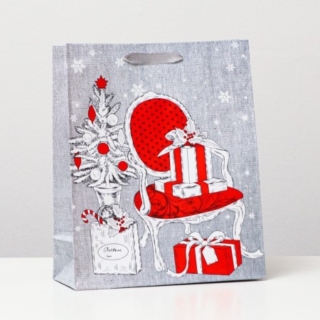 Laminated "New Year's corner" package, 26 x 32 x 12 cm