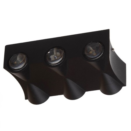 Lamp "BISO" 6XLED 6W 4000K IP66 black 14x4.5x8 cm-3