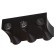 Lamp "BISO" 6XLED 6W 4000K IP66 black 14x4.5x8 cm