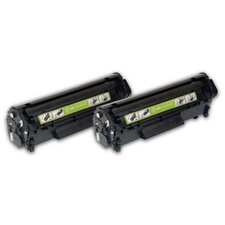 CACTUS CSTus CS-Q2612AD X2UPAK., For HP 1010/1012/1015/1018/1020/1022, 2000 pages, black color black-1