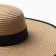 Women's hat minku, light brown color, rr 58