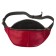 Waist bag, lightning department, adjustable belt, red color