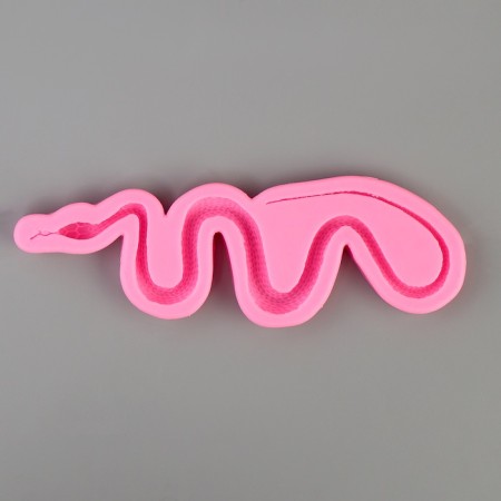 Silicone Mold "Snake" 20.5x6.5, x1.1 cm