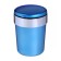 Torso car ashtray with backlight, blue