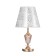 Viva table lamp E27 40W gold 25x25x47 cm Risalux