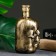 Pig a piggy bank "Antique skull bottle