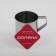 A stainless steel mug of the India, 280 ml, d = 7.4 cm