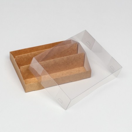 Box for Makarun, with a lodge, craft 21 x 16.5 x 5.5 cm-2