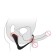 Anal plug with an erective ring, prostate stimulator, software, silicone, black