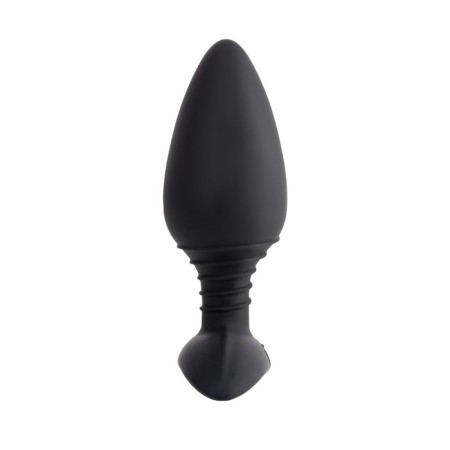 Anal plug Lovense Hush, L, silicone, black, 12.1 cm-1