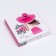 Box for 16 sweets "Girl in a hat", 17.7 x 17.7 x 3.8 cm