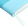 The diary is low, A5, 136 sheets, leatherette, Devente. Tailor, a solid cover with foam rubber, knife, perforation, liesse, block 70%, blue