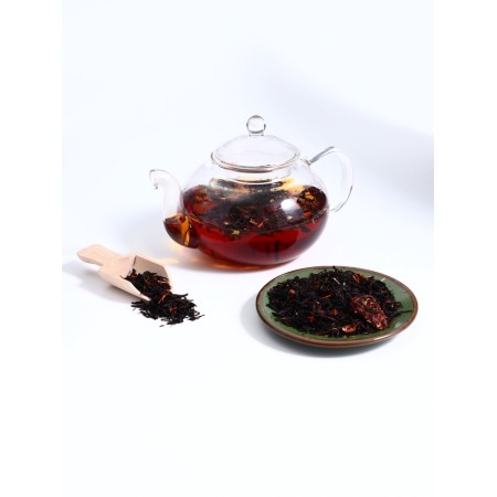 Black tea "Strawberry with cream", 50 g-5