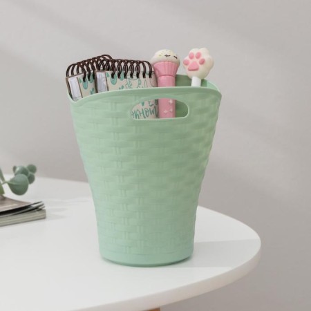Plastic basket for storage "Elegant.fire", 12 × 12 × 15 cm, color mix-2