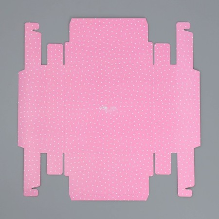 Box for sweets, confectionery packaging, 16 cells "From the whole heart", 18.9 x 18.9 x 3.8 cm-5