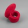 Needle on the bracelet "Heart", 23 × 6 cm, red color