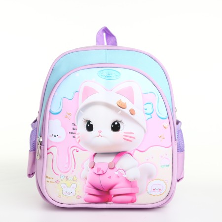 Baby backpack on lightning, "chosen", pink color-4