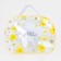 Lightning cosmetic bag, yellow color