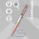 Handle Automatic Erichkrause Colortouch Flower Cocktail, Node 0.7 mm, Subtle Letter, Soft Touch case, Design case, Blue Blue