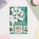 Postcard "Dear Teacher!" White roses, 12.5x19.5 cm