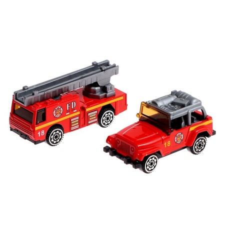 Parking "Firemar", with 2 metal machines-13