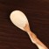 Spoon "Coffee", juniper, 3x14 cm