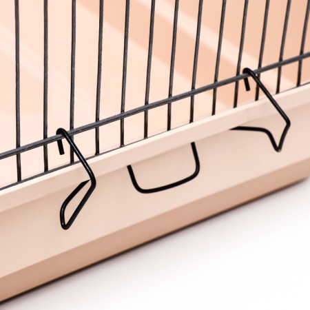 Birds Cell "Piggers" No. 104, collapsible, 1 section, 58 x 40 x 48 cm, beige-15