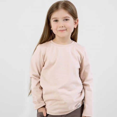 Longslit for girls, height 116 cm, beige color
