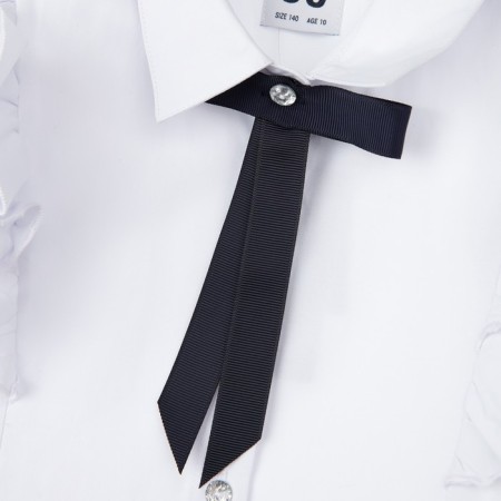 Blouse with a removable bow, height 146 cm-7