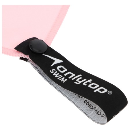 Microfiber towel, size 50x120 cm, pink color-5