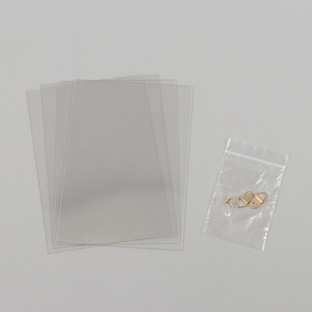 Photo frame LHDF "Love" 33x33 in 4 photos 10x15 cm, col. Wenge-white (plastic screen)-3