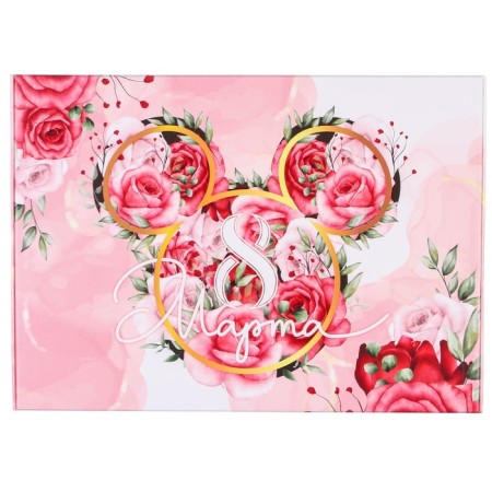 Gift box, folding "March 8" 16x23x7.5 cm, Minnie Mouse-3