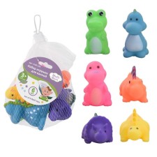 A set of bathroom toys, 6 pcs, 5x4 cm, 8x9 cm