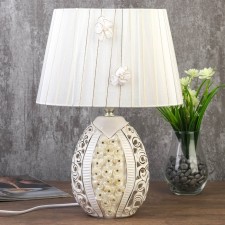 Table lamp 75555106TL/1 E14 40W white 19x27x38.5 cm Risalux