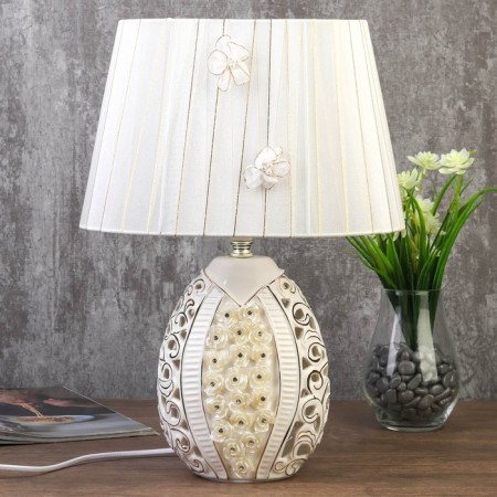 Table lamp 75555106TL/1 E14 40W white 19x27x38.5 cm Risalux