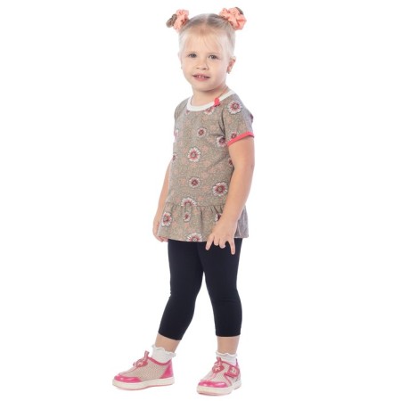 Tunic "Sofochka", height 116 cm, brown color-1